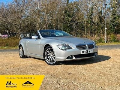 Used BMW 630 Cabriolet 2006 Silver Cabriolet