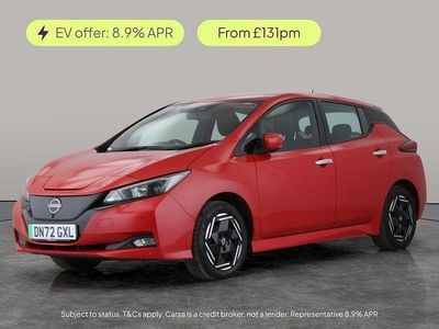 Red Used 2022 Nissan Leaf Acenta Hatchback | £9,343 (Good price)