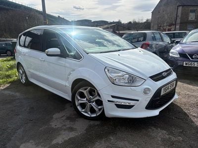 Used Ford S-MAX Titanium X 163 HP (119 kW) 2014 White MPV