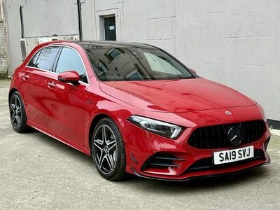 Red Used 2019 Mercedes A35 AMG AMG Hatchback | £17,995 (Fair price)