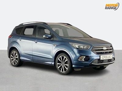 Used Ford Kuga ST-Line 120 HP (88 kW) 2019 Blue SUV