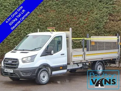 Używany Ford Transit 130 KM (95 kW) 2022 Biały Kabriolet