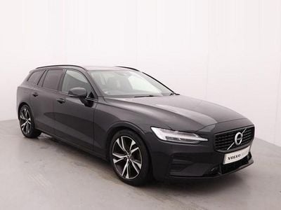 Black Used 2022 Volvo V60 R-Design Estate | £24,495 (Fair price)