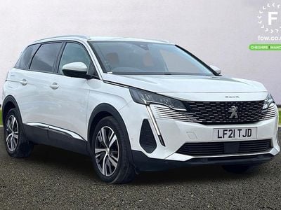 White Used 2021 Peugeot 5008 Allure Estate | £17,299 (Fair price)
