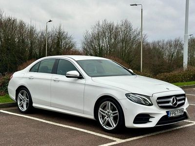White Used 2017 Mercedes E220 AMG line Sedan | £15,990 (Good price)