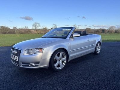 Silver Used 2006 Audi A4 Cabriolet S-Line Cabriolet | £4,490