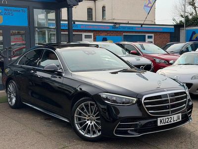 Begagnad Mercedes S350 AMG Line Premium 286 HK (210 kW) 2022 Svart Sedan