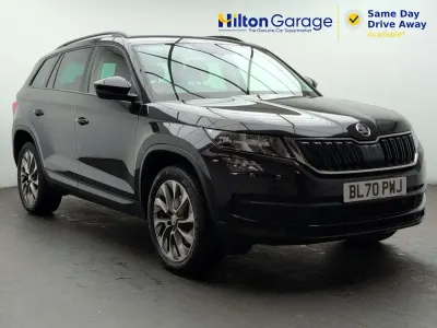 Used Skoda Kodiaq SE Drive 150 HP (110 kW) 2021 Black SUV