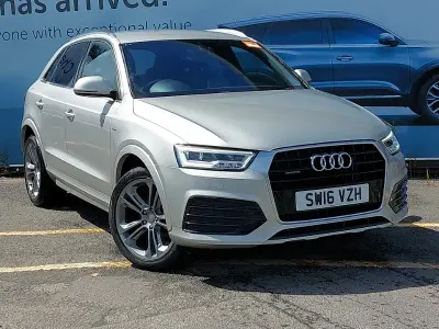Used Audi Q3 S-line plus 184 HP (135 kW) 2016 Silver SUV