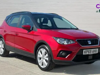 Used Seat Arona SE Technology 95 HP (69 kW) 2019 Red SUV