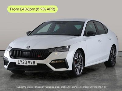 White Used 2023 Skoda Octavia vRS Hatchback | £22,811 (Fair price)