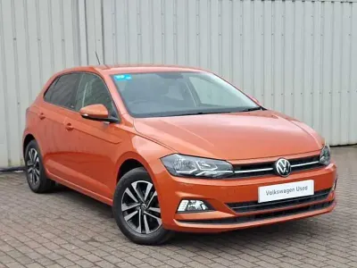 Used VW Polo United 80 HP (58 kW) 2021 Orange Hatchback