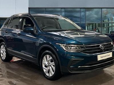 Used VW Tiguan Life 130 HP (95 kW) 2022 Nightshade blue metallic SUV
