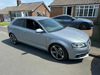 Begagnad Audi A3 Black Edition 150 HK (110 kW) 2012 Silver Halvkombi