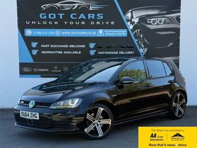 Used VW Golf VII GTD 2014 Black Hatchback
