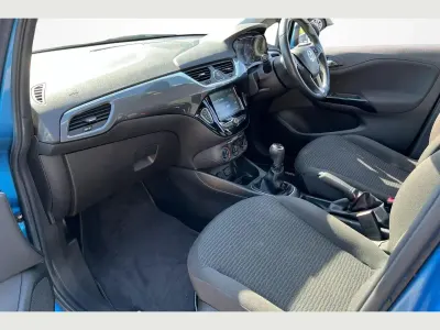 Used Vauxhall Corsa 89 HP (65 kW) 2016 Blue Hatchback