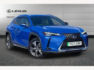 Used Lexus UX 300e 150 kW (204 HP) 2021 Blue SUV