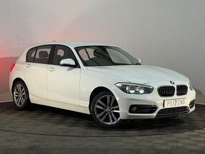 Used BMW 116 Sport Line 2017 White Hatchback