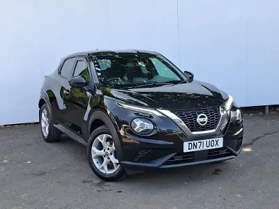 Used Nissan Juke N-Connecta 114 HP (83 kW) 2021 Black SUV