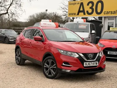 Używany Nissan Qashqai N-Connecta 2017 Czerwony SUV