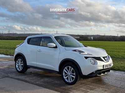 Used Nissan Juke N-Connecta 110 HP (80 kW) 2016 White SUV