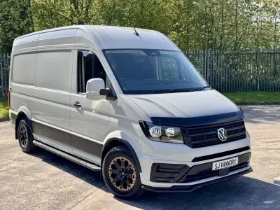 Usado VW Crafter 140 HP (102 kW) 2025 Cinzento Van