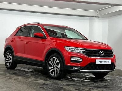 Used VW T-Roc Active 110 HP (80 kW) 2022 Red SUV