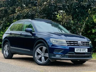 Used VW Tiguan SEL 150 HP (110 kW) 2018 Blue SUV