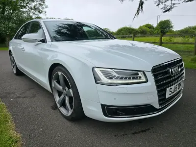 Used Audi A8 Sport 2015 White Sedan