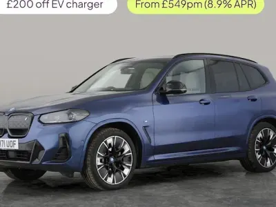 Used BMW iX3 M Sport 210 kW (286 HP) 2022 Blue SUV