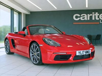 Used Porsche Boxster 2017 Red Cabriolet