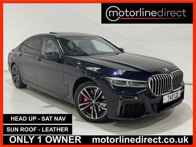 Black Used 2019 BMW 740L M Sport Sedan | £33,249