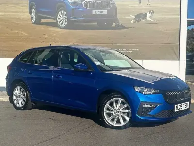 Used Skoda Scala SE L 115 HP (84 kW) 2025 Race blue metallic Hatchback