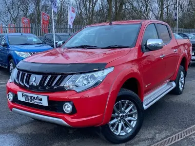 Second-hand Mitsubishi L200 Warrior 178 CP (130 kW) 2017 Roșu Pickup