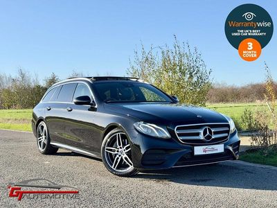 Black Used 2019 Mercedes E220 AMG Line Premium Estate | £15,850 (Fair price)