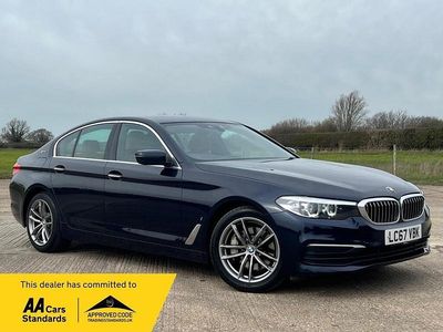 Begagnad BMW 530e 2017 Blå Sedan