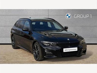 Used BMW 330e M Sport 292 HP (214 kW) 2021 Black Estate