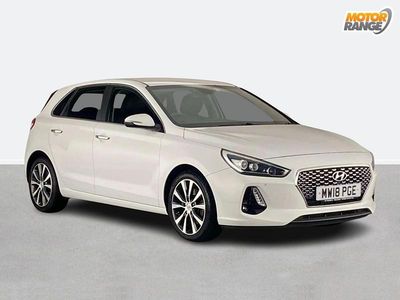 White Used 2018 Hyundai i30 Premium Hatchback | £11,695 (Fair price)