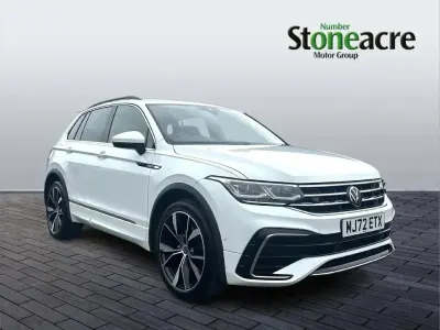 Used VW Tiguan R-line 150 HP (110 kW) 2022 White SUV
