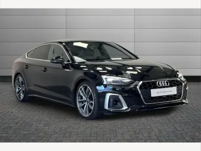 Used Audi A5 S-Line 200 HP (147 kW) 2024 Black Hatchback