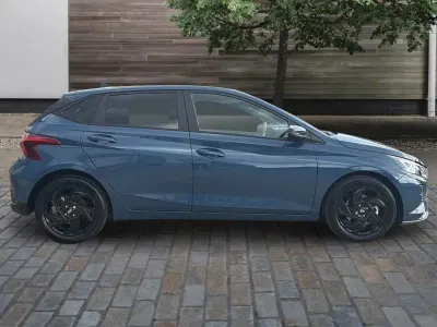 New Hyundai i20 Blackline 90 HP (66 kW) 2026 Blue Hatchback