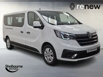 Used Renault Trafic 170 HP (125 kW) 2024 Solid  glacier white  MPV