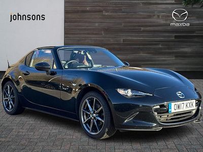 Black Used 2017 Mazda MX5 Inclusive Cabriolet | £14,215 (Fair price)
