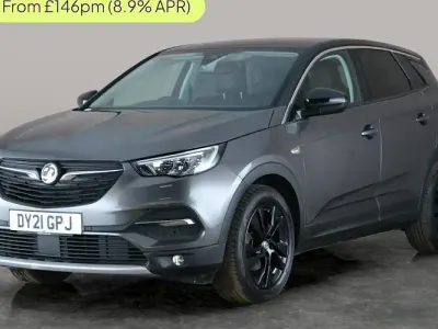 Used Vauxhall Grandland X SRi 131 HP (96 kW) 2021 Grey SUV