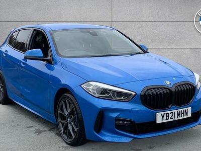 Used BMW 116 M Sport 136 HP (100 kW) 2021 Blue Hatchback