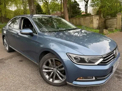 Used VW Passat GT 150 HP (110 kW) 2016 Blue Sedan