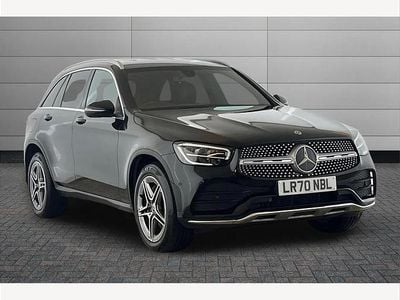 Black Used 2020 Mercedes GLC300e AMG line SUV | £23,650 (Fair price)
