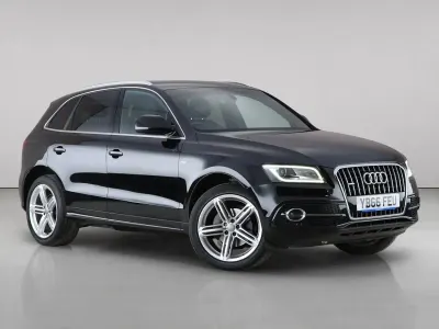 Used Audi Q5 S-line plus 190 HP (139 kW) 2016 Black SUV