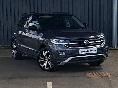 Used VW T-Cross Black Edition 110 HP (80 kW) 2024 Grey SUV