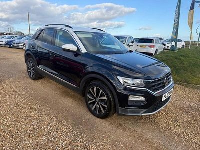 Used VW T-Roc Design 115 HP (84 kW) 2018 Black SUV